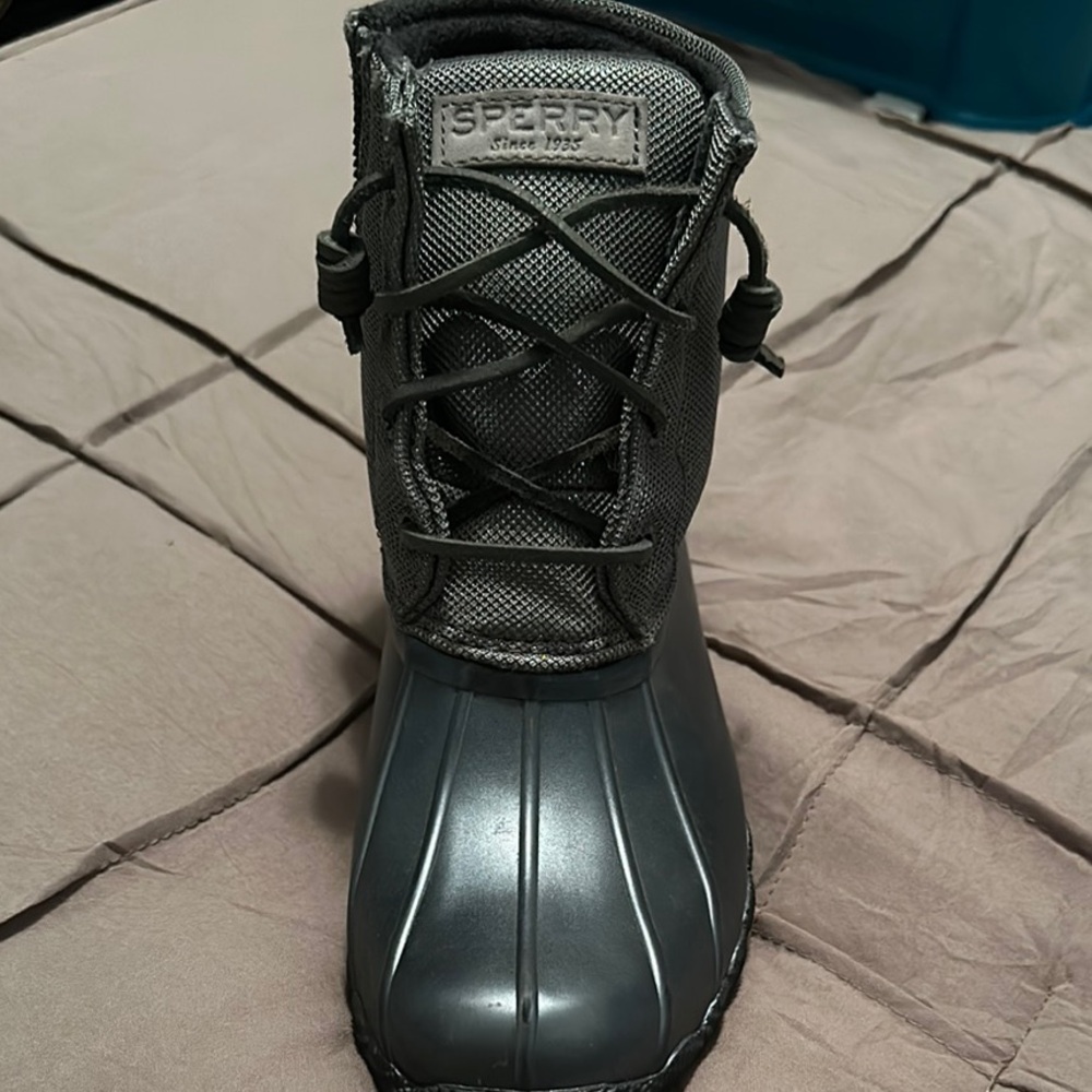 Sperry Gray Duck Boot